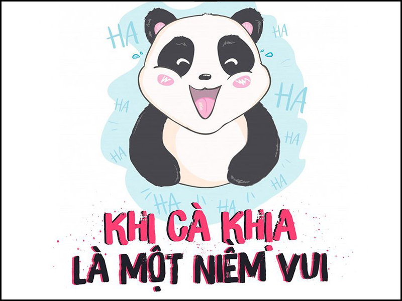 Khi cà khịa mang đến niềm vui